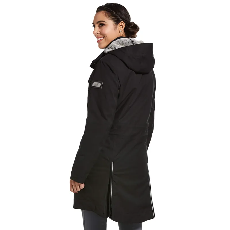 Ariat Women's Tempest Insulated H20 Parka - Black/Grey-1